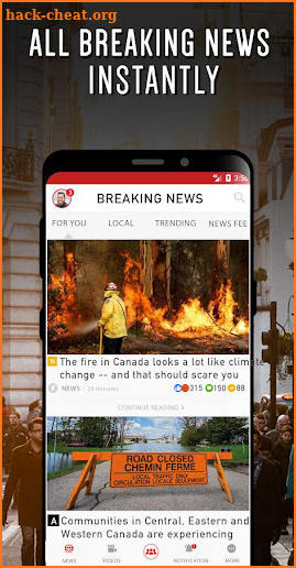 Canada Breaking News screenshot
