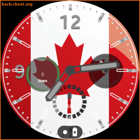 Canada Flag Watchface screenshot