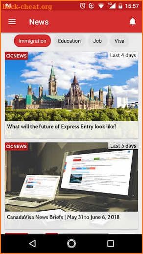 Canada Immigration & Visa - News Guide and Advice screenshot