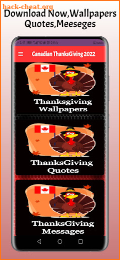 Canadian ThanksGiving 2022 screenshot