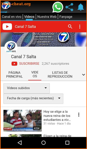 Canal 7 Salta screenshot