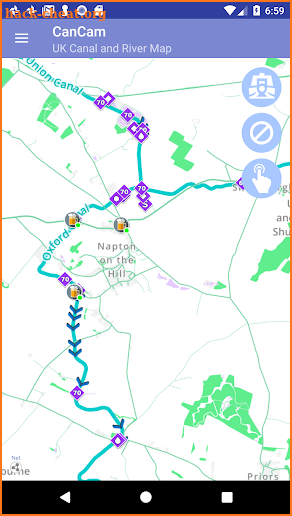 Canal Map UK screenshot