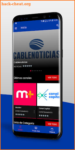 CANALES DE COLOMBIA screenshot
