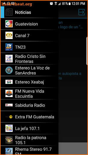 Canales de Guate screenshot