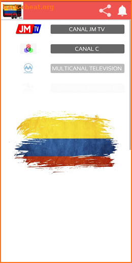 Canales de TV Colombia screenshot