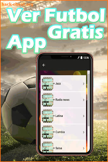 Canales de TV Gratis en Vivo - Ver Futbol Guide screenshot