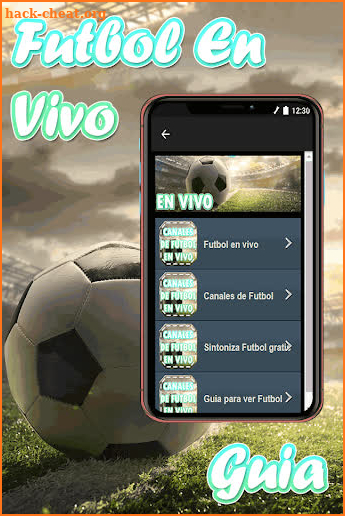 Canales de TV Gratis en Vivo - Ver Futbol Guide screenshot