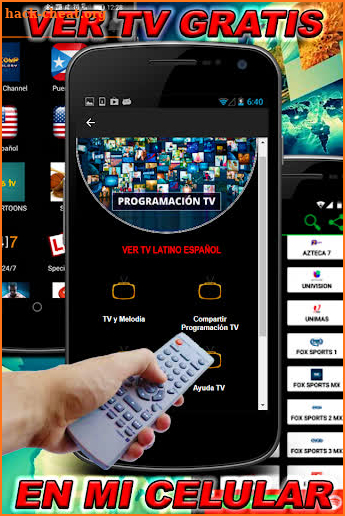 Canales Gratis TV Latina - Trasmisión En Vivo Guía screenshot