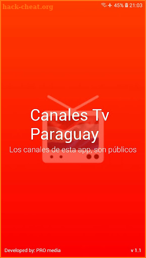 Canales Tv, Paraguay screenshot