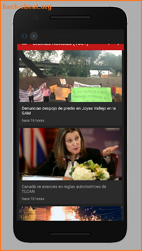 Canales y Radio México, Televisión de Mexico screenshot