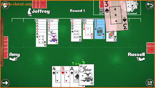 Canasta Hand and Foot screenshot