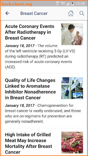 Cancer Therapy Advisor screenshot