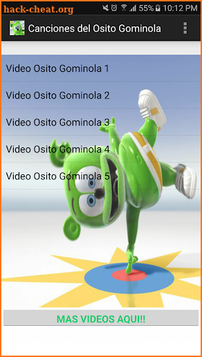 Canciones del Osito Gominola screenshot