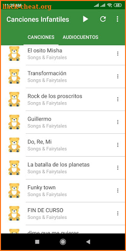 Canciones Infantiles y Audiocuentos screenshot