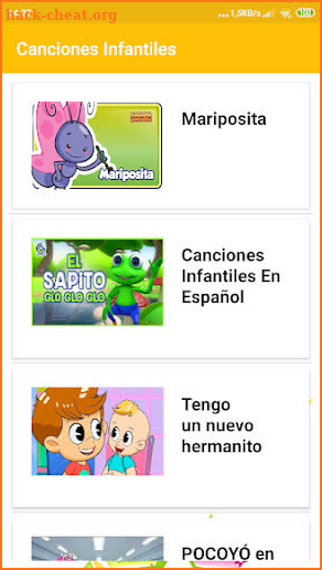 Canciones Infantiles y Vídeos Sin internet screenshot