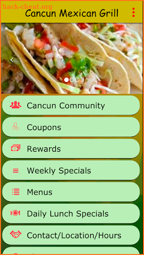 Cancun Mexican Grill screenshot