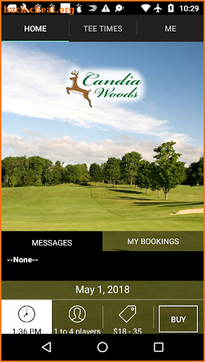 Candia Woods Golf Tee Times screenshot