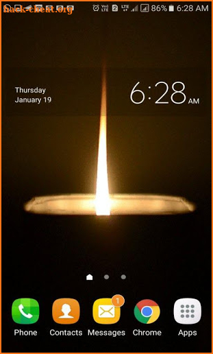 Candle Light Live Wallpaper screenshot