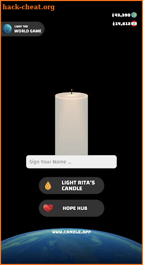 Candle of hope screenshot
