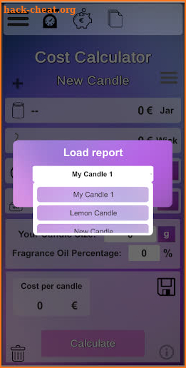 Candle Tools screenshot