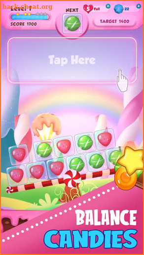 Candy Balance : Balance sweet candies screenshot