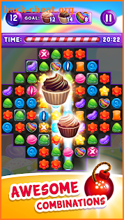 Candy Bomb Match 3 screenshot