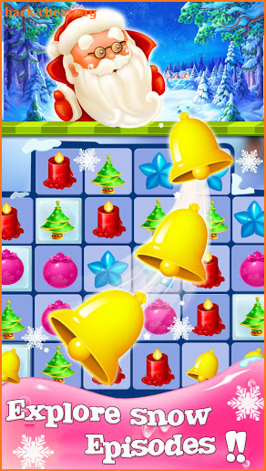 Candy Christmas Match 3 screenshot