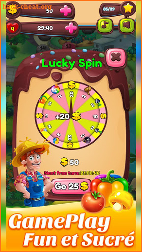 Candy Farm Saga Crush Puzzle Game screenshot