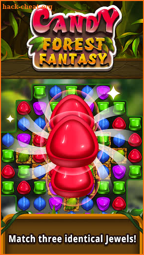 Candy forest fantasy : Match 3 Puzzle screenshot