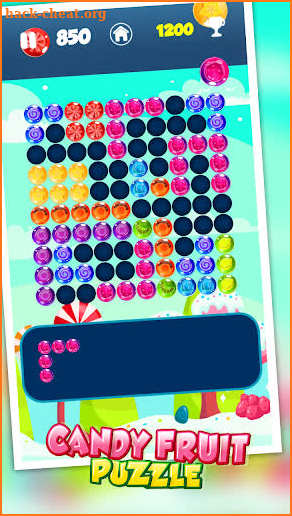 Candy Fruit Puzzle screenshot