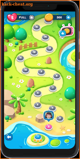 candy fruit puzzle game screenshot