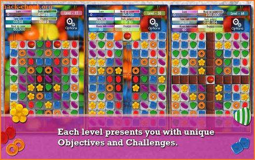 Candy Game -Match three puzzle screenshot