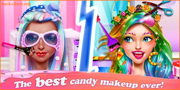 Candy Hair Makeup Artist screenshot