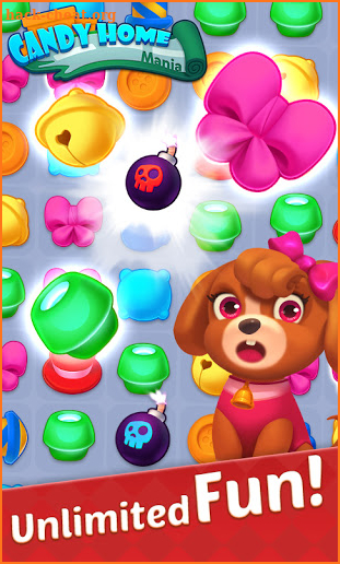 Candy Home Mania - Match 3 Puzzle screenshot