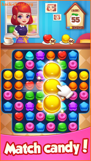 Candy House Fever - 2020 free match game screenshot