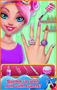 Candy Makeup Beauty Game - Sweet Salon Makeover screenshot