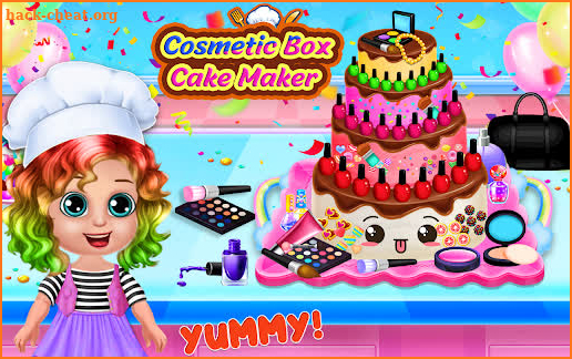 Candy Makeup Kit Cake Games screenshot