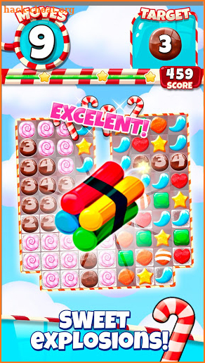 Candy Pop Match 3 - Sweet Jam Fantasy screenshot