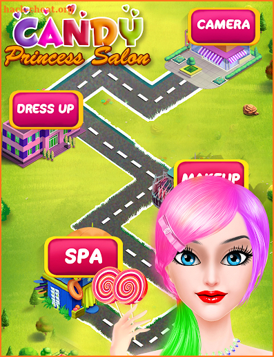 Candy Princess: Makeup Art Salon Games screenshot