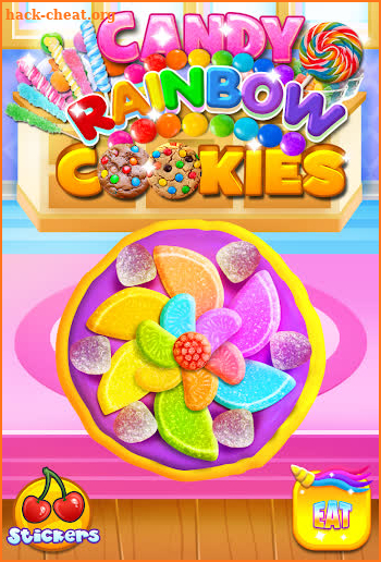 Candy Rainbow Cookie Make & Bake screenshot