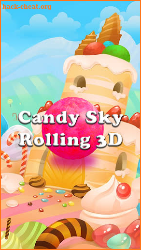 Candy Sky: Rolling 3D screenshot