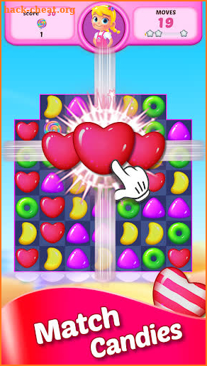 Candy Splash: Match-3 Game screenshot
