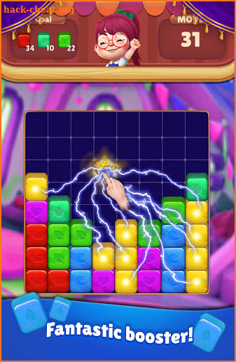 Candy Sweet Girl: Puzzle Block Game screenshot