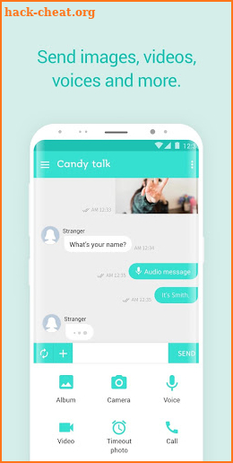 Candy Talk - Random Chat screenshot