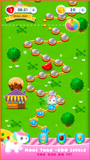 Candy Unicorn Smash Puzzle 2020 screenshot