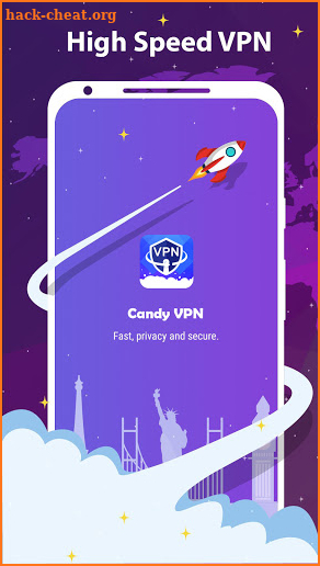 Candy VPN - Free VPN Unlimited Proxy For Android screenshot