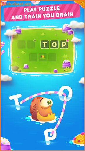 Candy Words - puzzle game screenshot