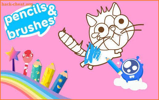 Candybots Coloring Book Kids🖌️Color Painting Game screenshot