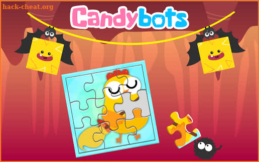 CandyBots Jigsaw Puzzles 🧩Matching Card Kids Game screenshot