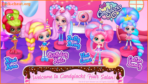 Candylocks Hair Salon - Style Cotton Candy Hair screenshot
